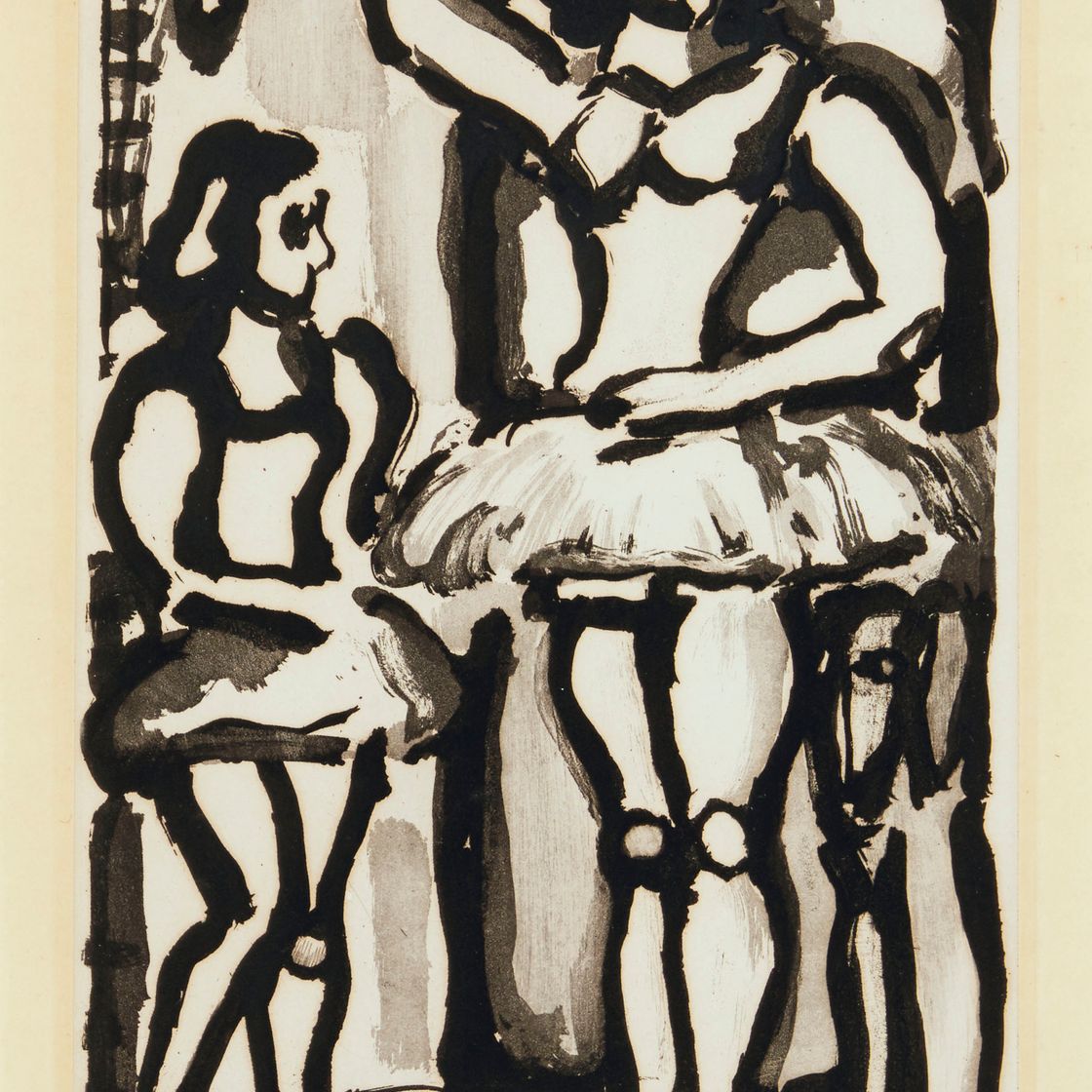 Georges Rouault — Балерины из Филантропического цирка Этуаль, изображение 3