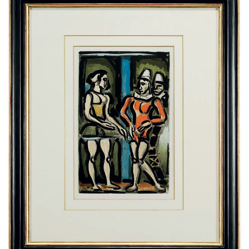 Georges Rouault — Парад от: Цирка Филанте "Этуаль" (Chapon & Rouault, 240)