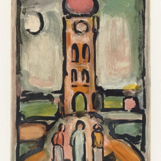 Georges Rouault — Оплата тура из "Цветов Мала" (C. & R. 281)