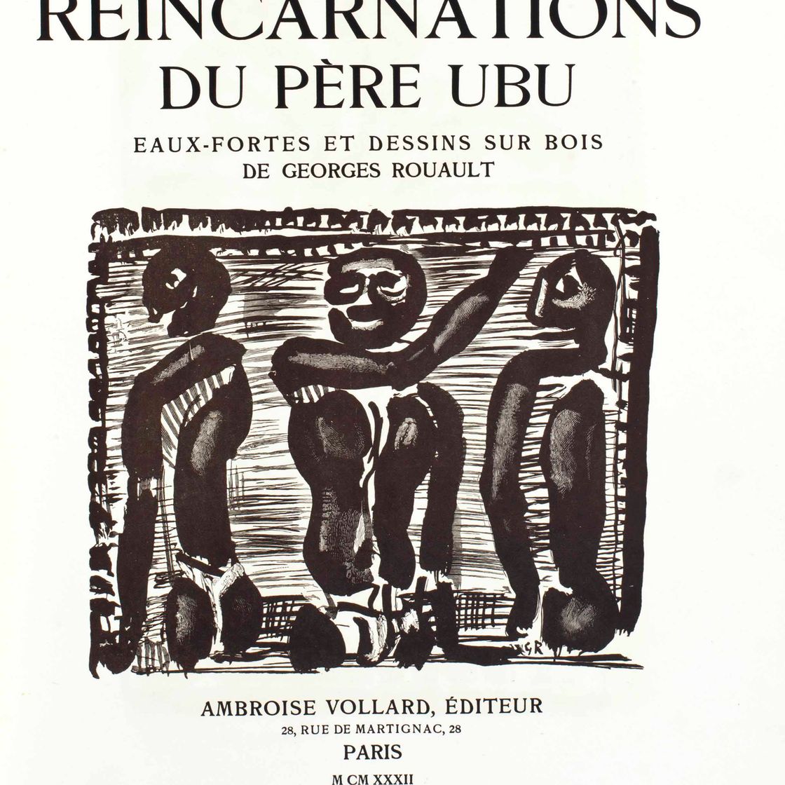 Georges Rouault — Возрождение отца Юбу, Амбруаз Воллар, Париж, 1932