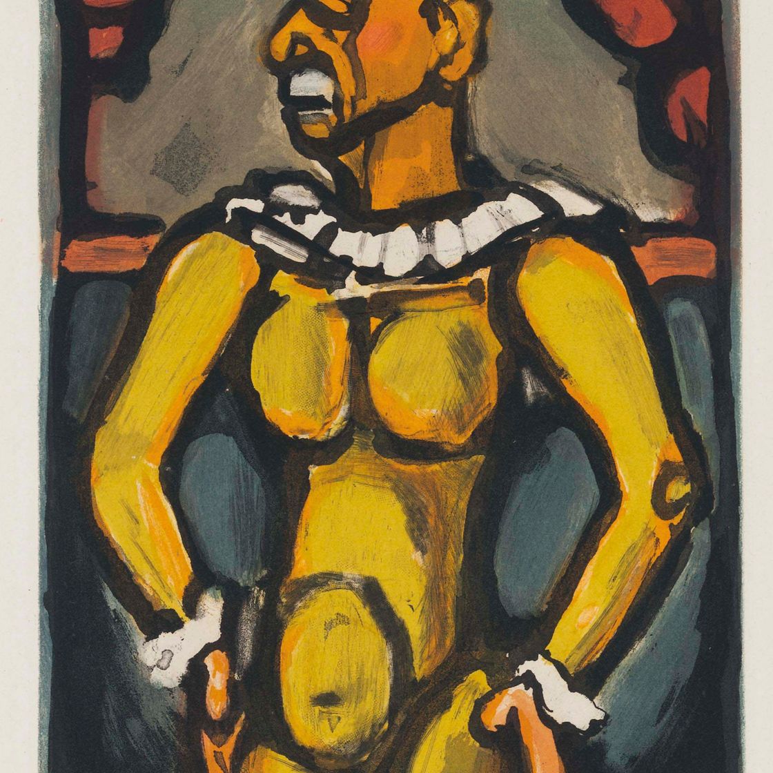 Georges Rouault — "Тристес Ос", автор: Цирк филантов Этуаль (Вводная часть и книги Руо, 247; Книги Руо, стр. 145)