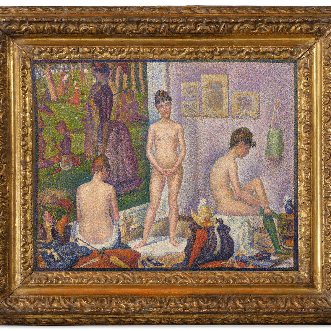 Georges Seurat — Позеры, ансамбль (Миниатюрная версия), изображение 2