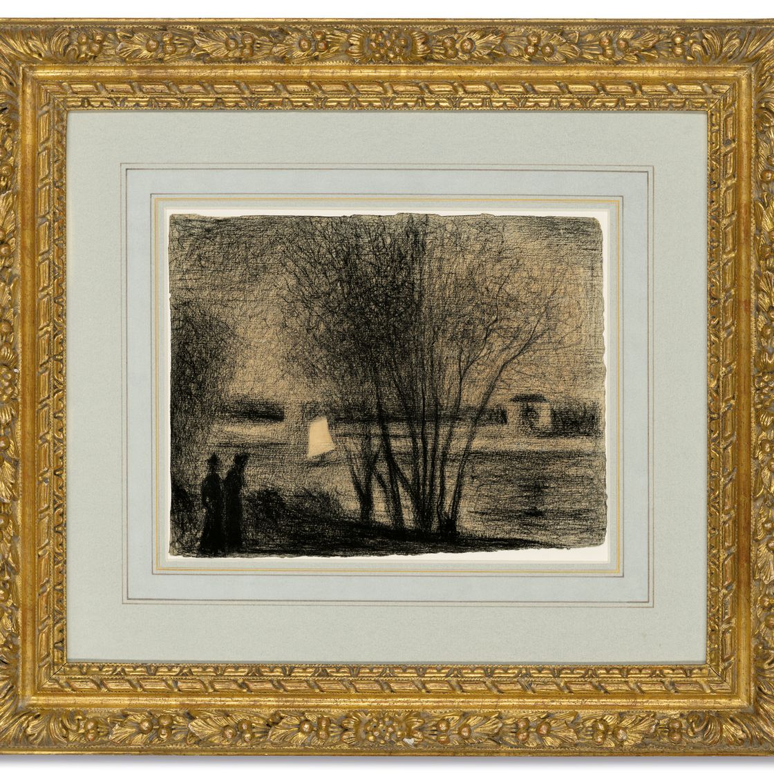Georges Seurat — Белая вуаль, изображение 2