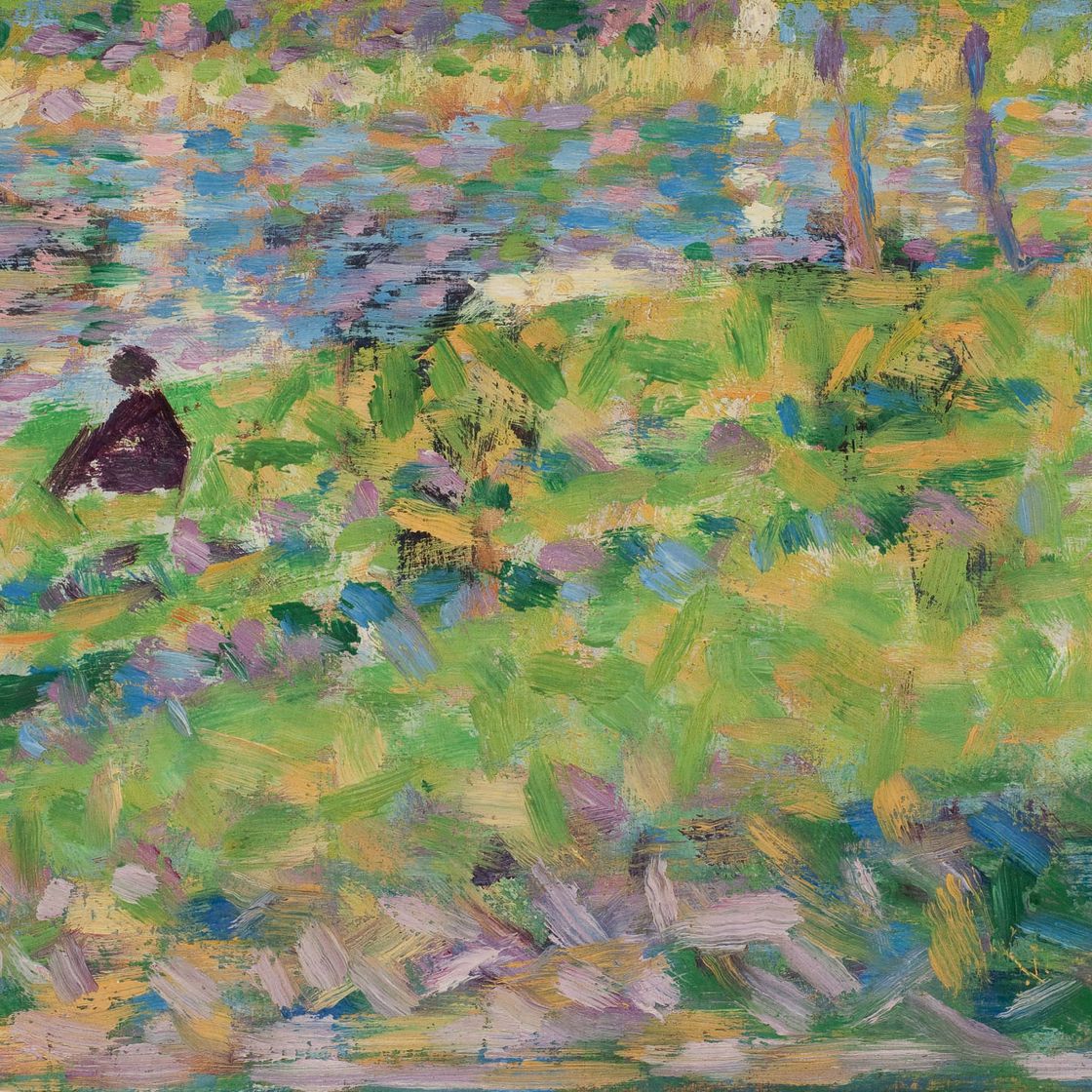 Georges Seurat — Расплатись, мой друг ( этюд для детей, живущих на земле в период Великой депрессии