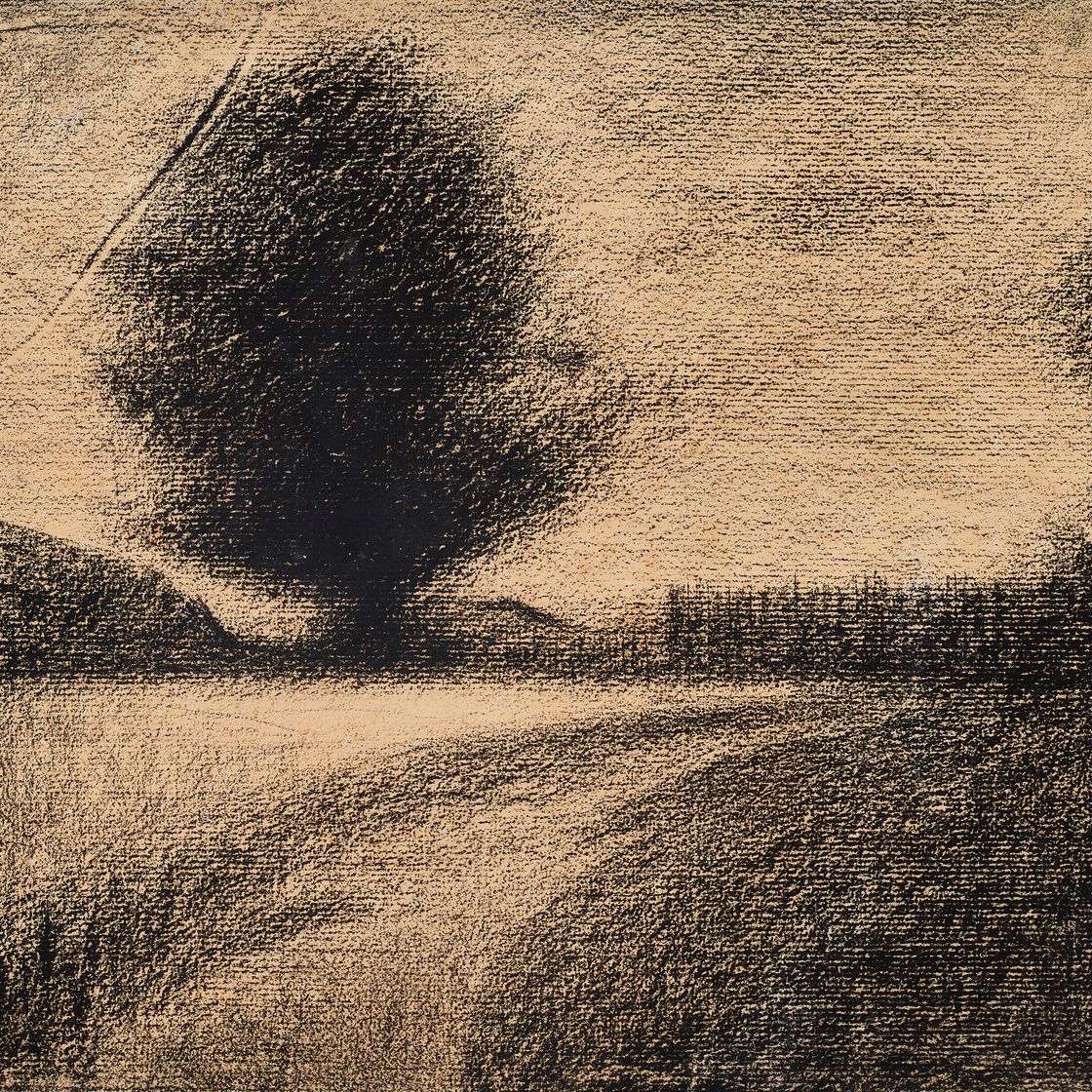 Georges Seurat — Дерево и маршрут, изображение 1