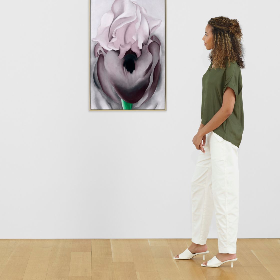 Georgia O’Keeffe — Черный ирис VI, изображение 4