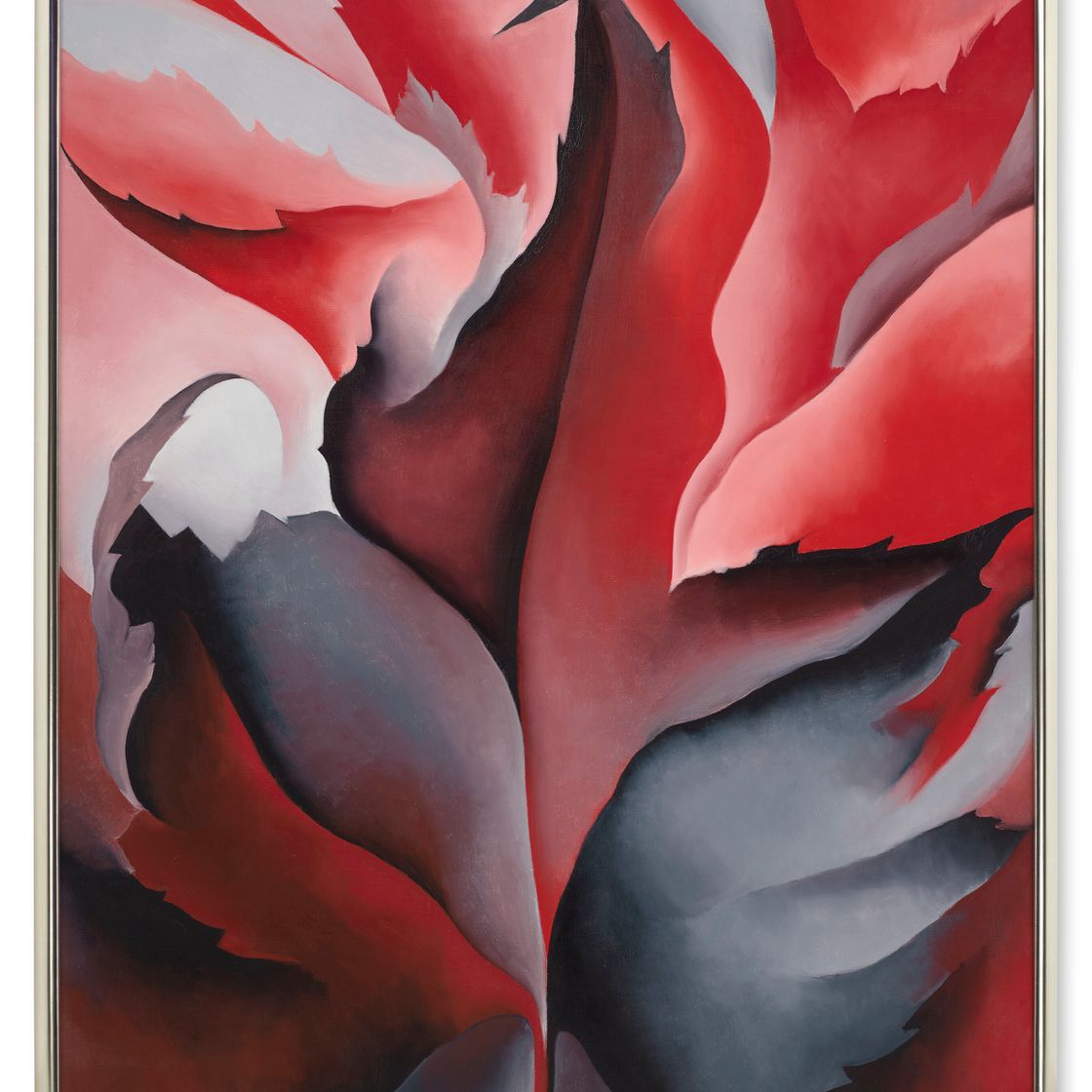Georgia O’Keeffe — Красный клен на озере Джордж, изображение 2