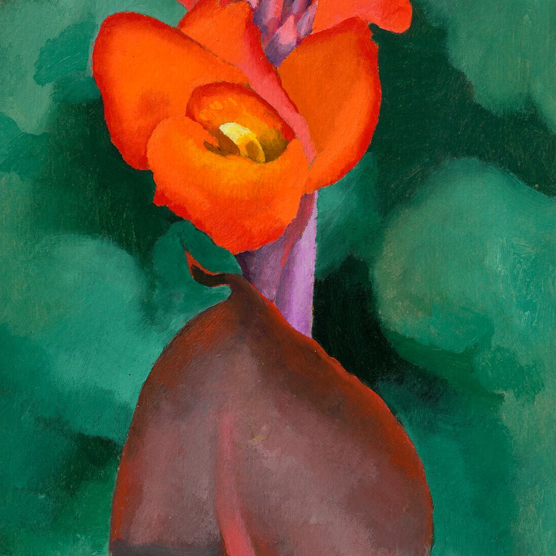 Georgia O’Keeffe — Красная канна, изображение 1