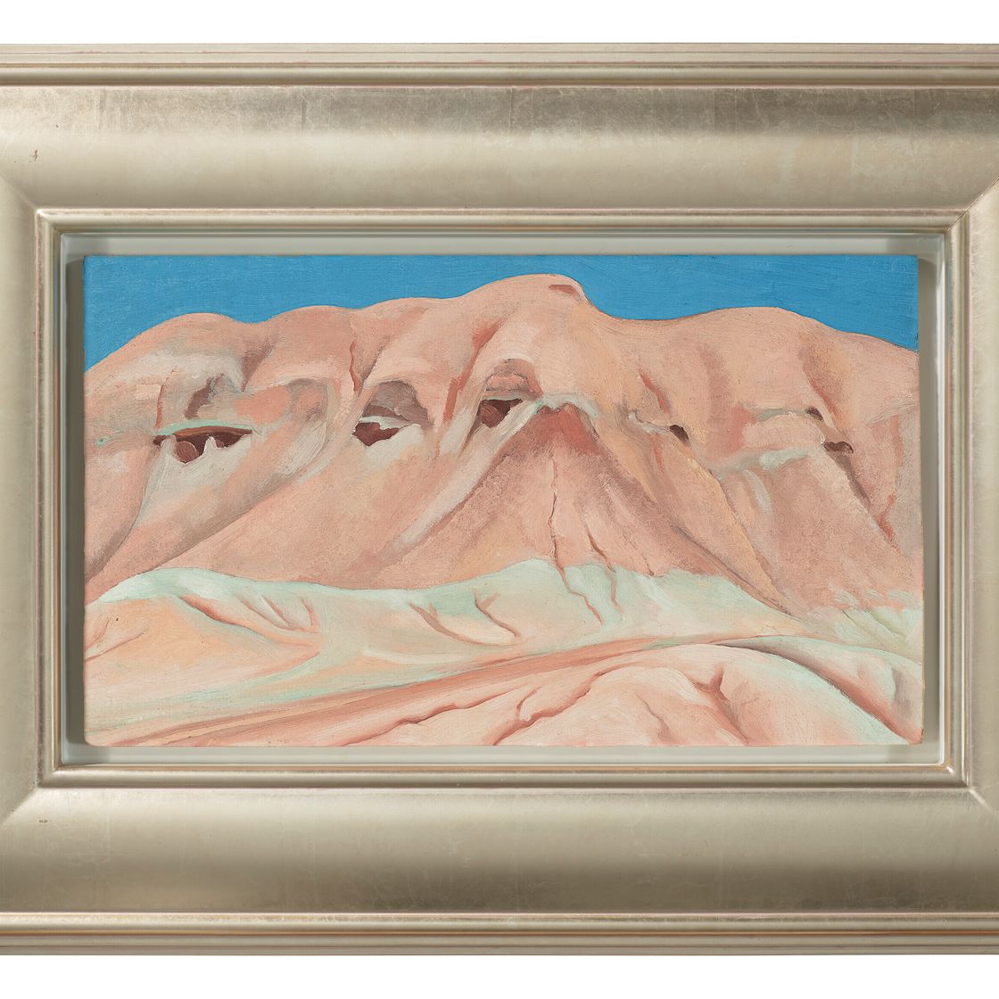 Georgia O’Keeffe — Лавандовый и Зеленый холмы—Ранчо призраков, изображение 2