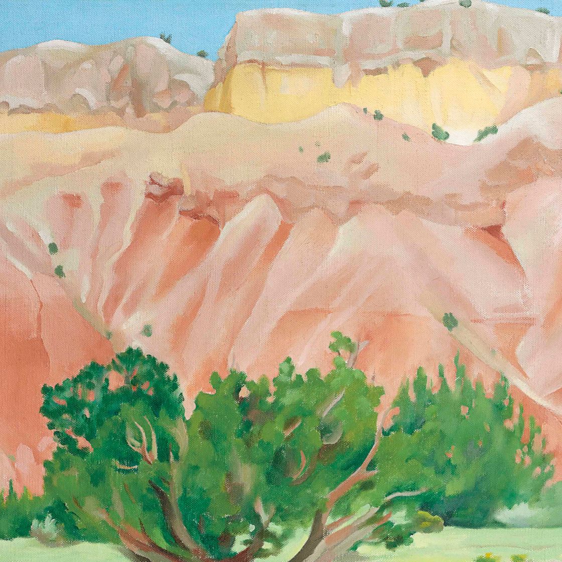 Georgia O’Keeffe — Мой задний двор