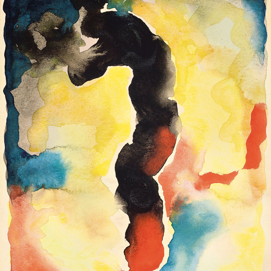 Georgia O’Keeffe — Без названия (Абстракция/портрет Пола Стрэнда)