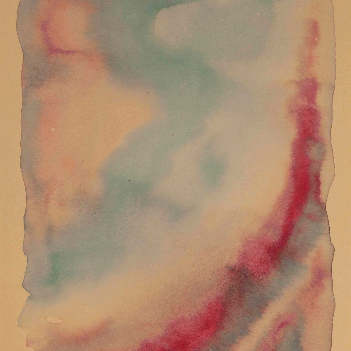 Georgia O’Keeffe — Красный и зеленый II