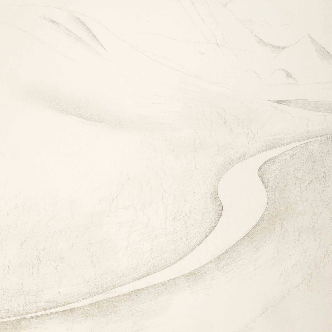 Georgia O’Keeffe — Без названия (Дорога)