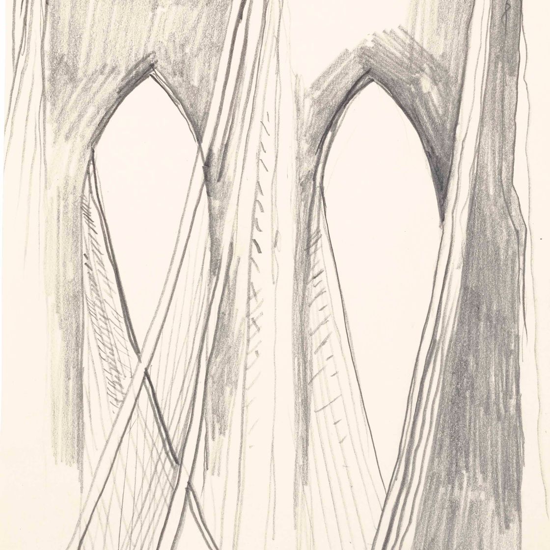 Georgia O’Keeffe — Без названия (Бруклинский мост)