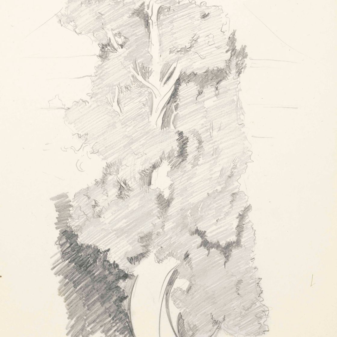 Georgia O’Keeffe — Сосновые и кедровые деревья