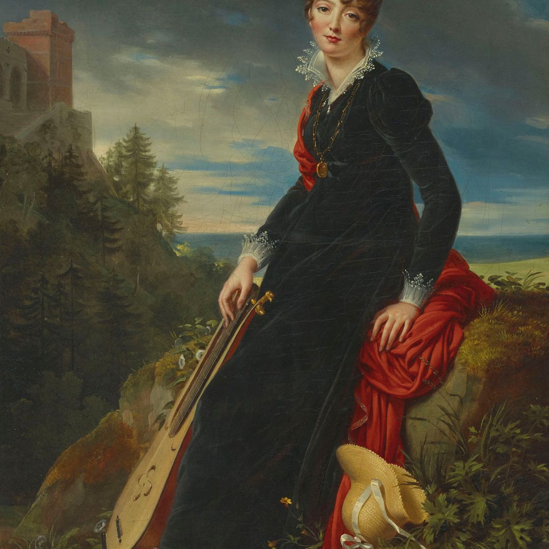Gérard — Портрет графини Катажины Иоанны Габриэль Старзенской (1782-1862), изображение 1