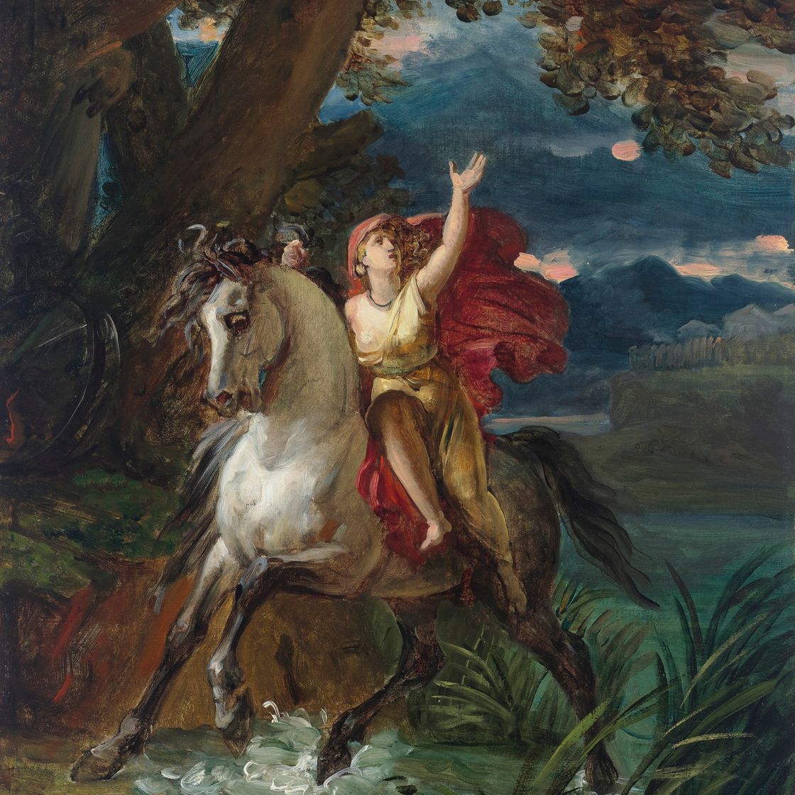 Gérard — Куртуа; и Клоэтия (Марк Курций и Клелия ), изображение 2