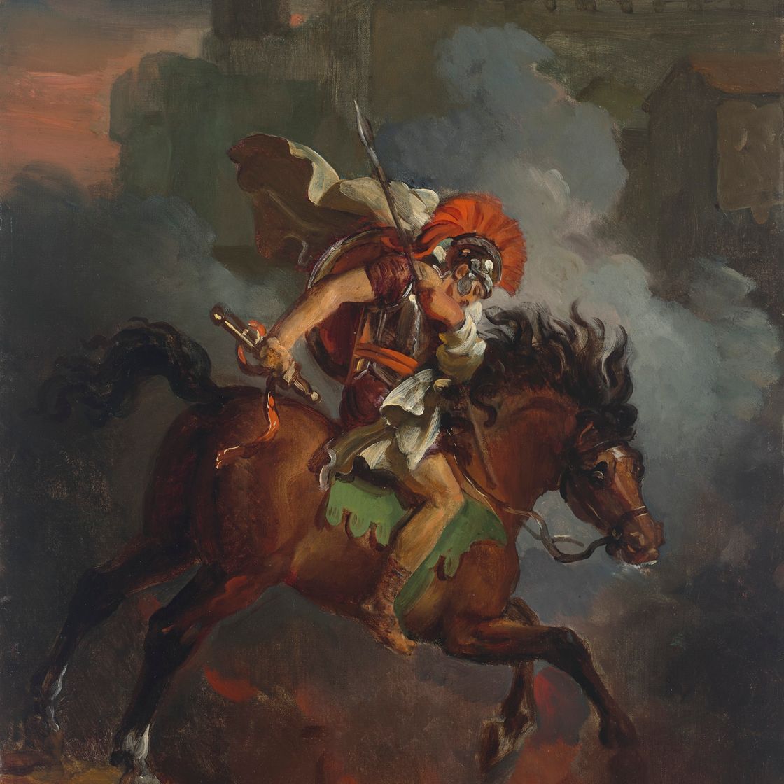 Gérard — Куртуа; и Клоэтия (Марк Курций и Клелия ), изображение 3