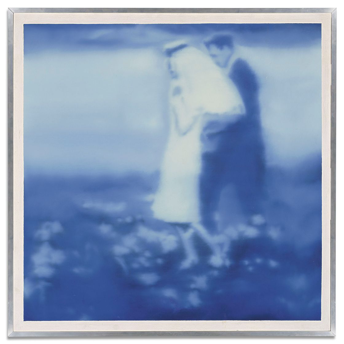 Gerhard Richter — Браутпар (синий) (Жених и невеста (синий))
