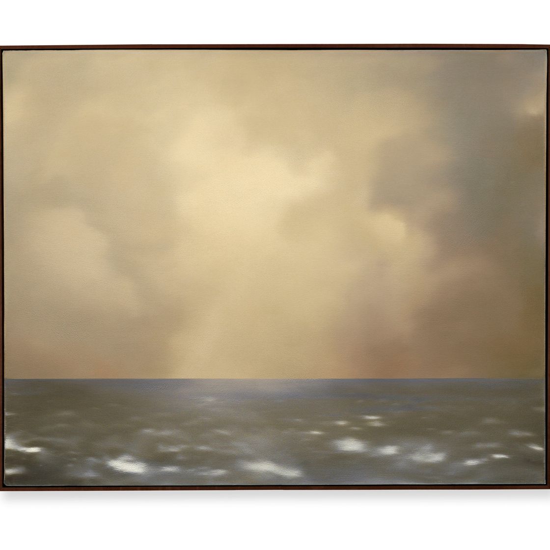 Gerhard Richter — Зеестюк (Оливковый залив) (Морской пейзаж (с оливковыми облаками))