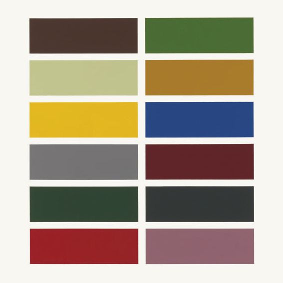 Gerhard Richter — Звельф Фарбен