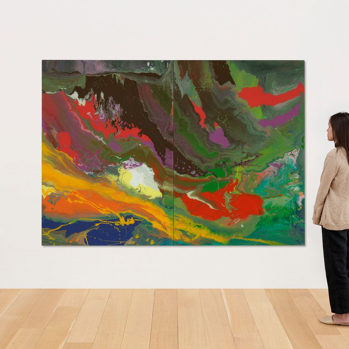 Gerhard Richter — Поток (933-1), изображение 2
