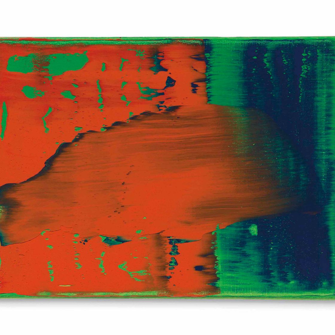 Gerhard Richter — Грюн-Блау-Рот (для паркета 35) ((Зелено-сине-красный) для паркета 35)