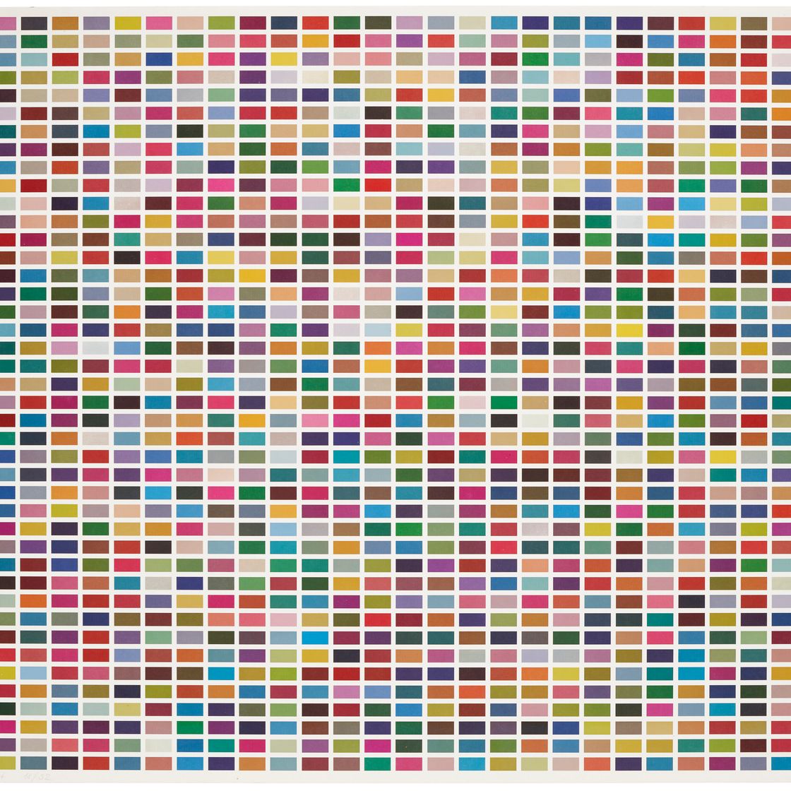 Gerhard Richter — Фермфельдер: 6 Анорднунген из 1260 Фарбен, изображение 6