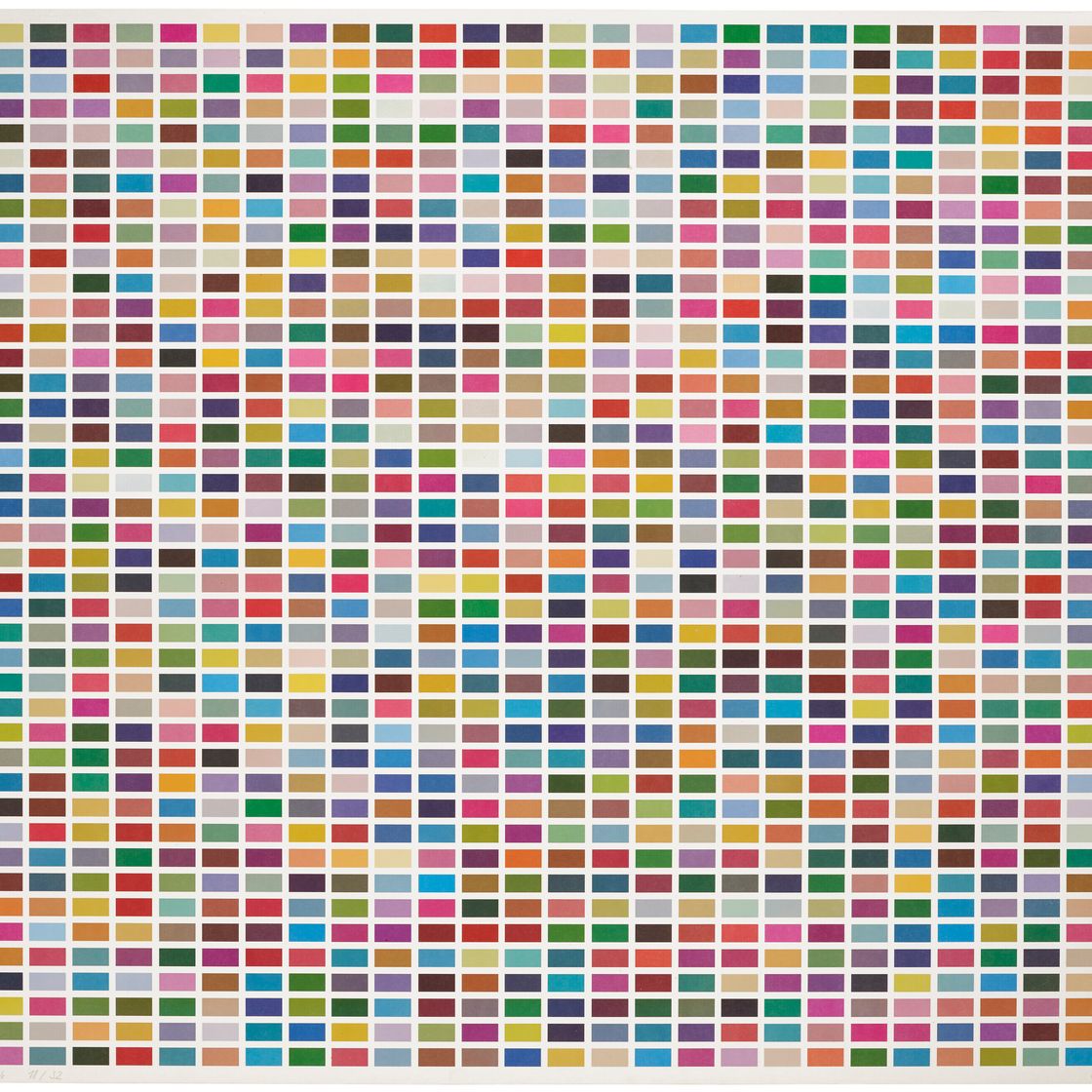 Gerhard Richter — Фермфельдер: 6 Анорднунген из 1260 Фарбен, изображение 7