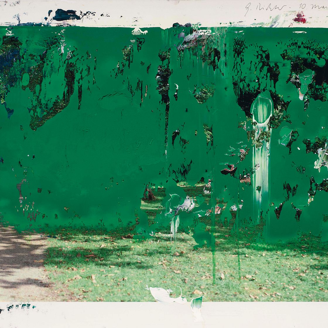 Gerhard Richter — Парк. 10.5.1990