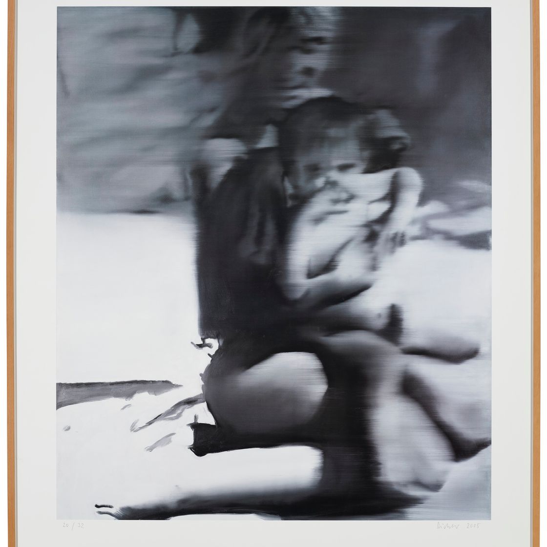 Gerhard Richter — Фрау мит кинд (Женщина с ребенком)