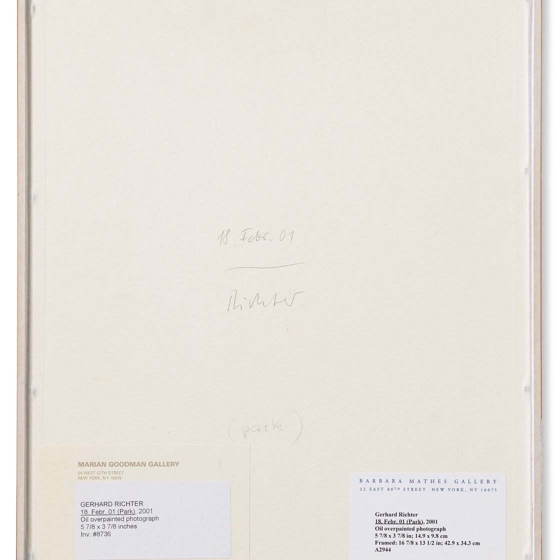 Gerhard Richter — 18.01 февраля (Парк), изображение 3