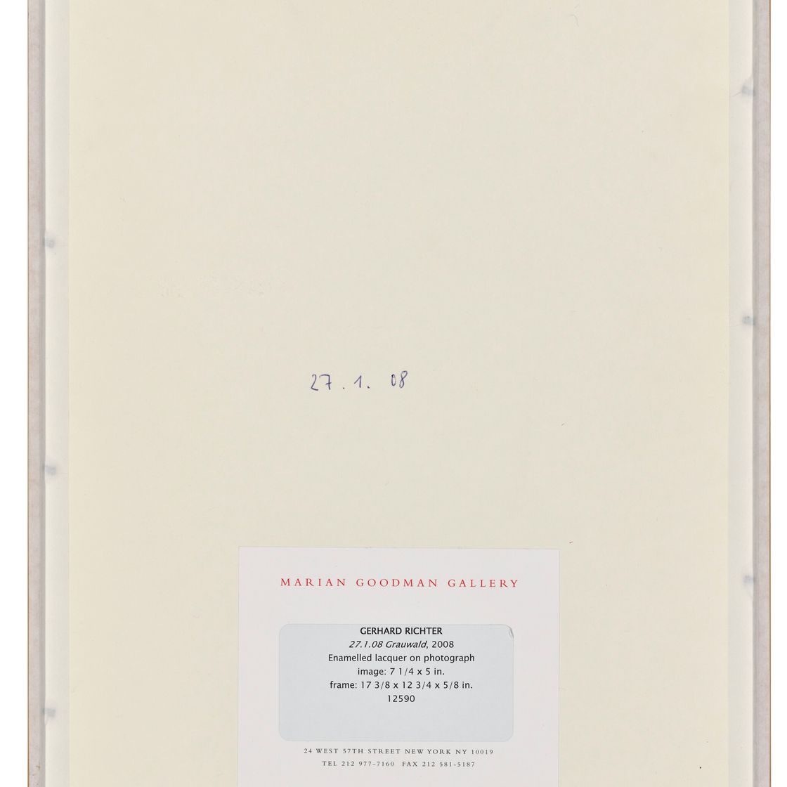 Gerhard Richter — 27.1.08 (Граувальд), изображение 3