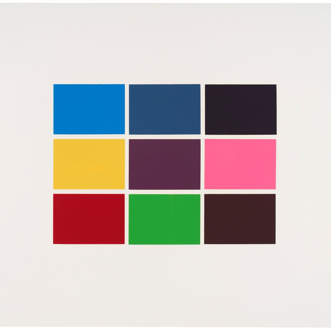 Gerhard Richter — 9 фон 180 Фарбен