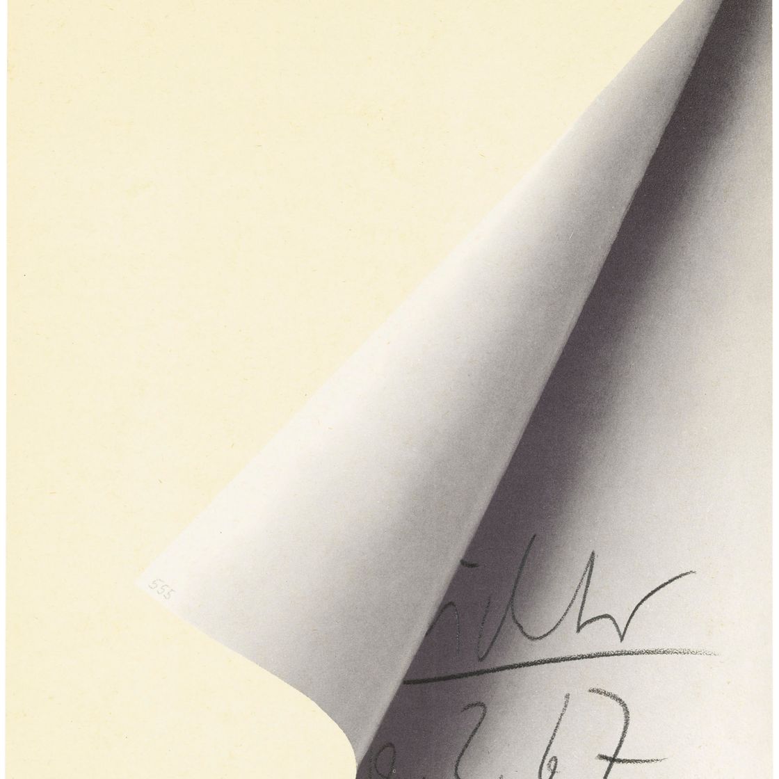 Gerhard Richter — Блаттеке (уголок листа)