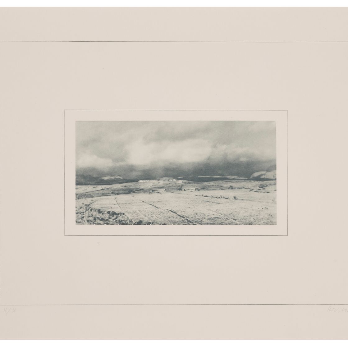 Gerhard Richter — Один принт из: Kanarische Landschaften II (Канарские пейзажи II)
