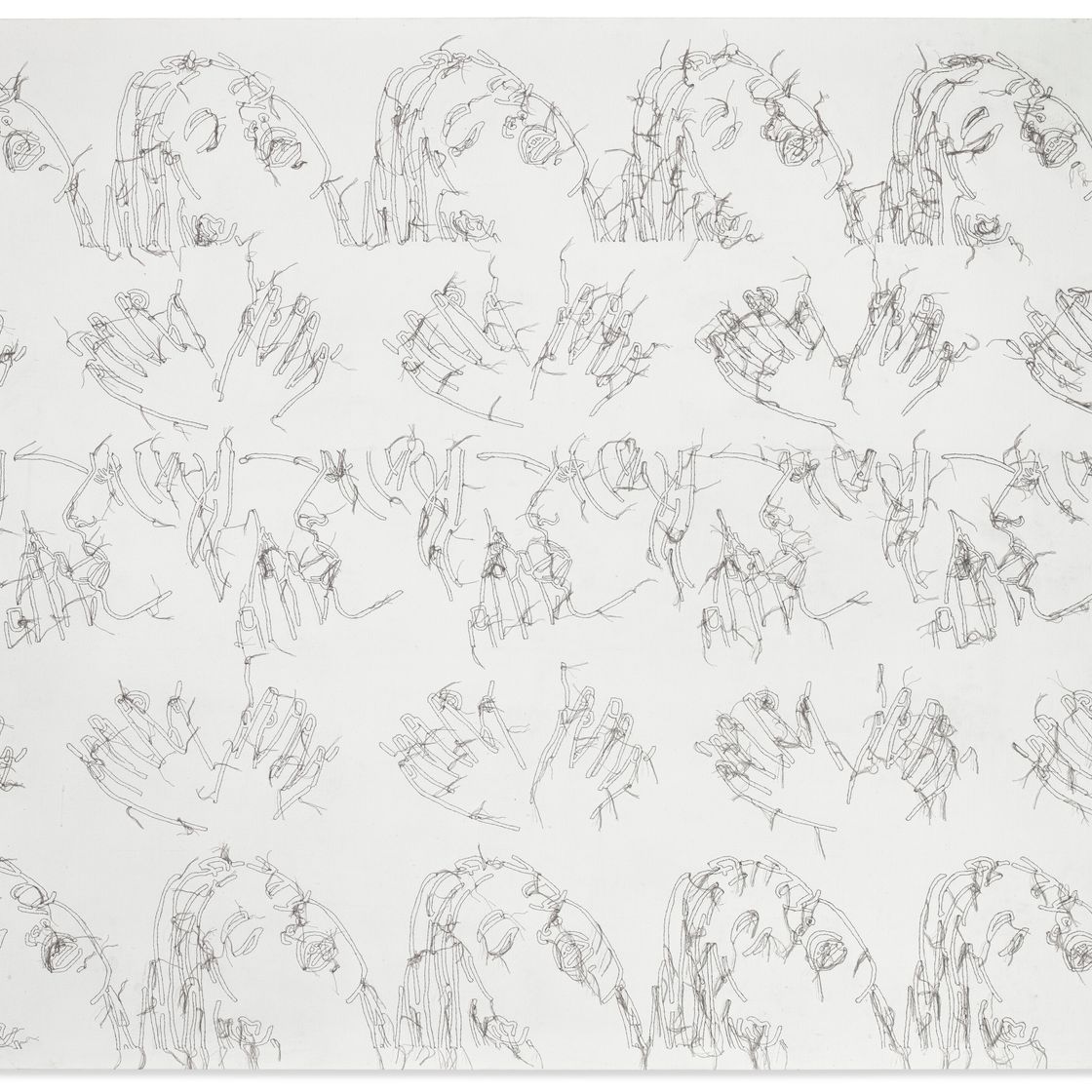Ghada Amer — Без названия (белый), изображение 1