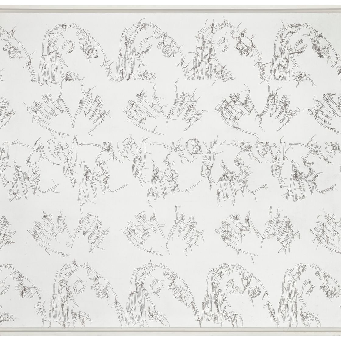 Ghada Amer — Без названия (белый), изображение 2