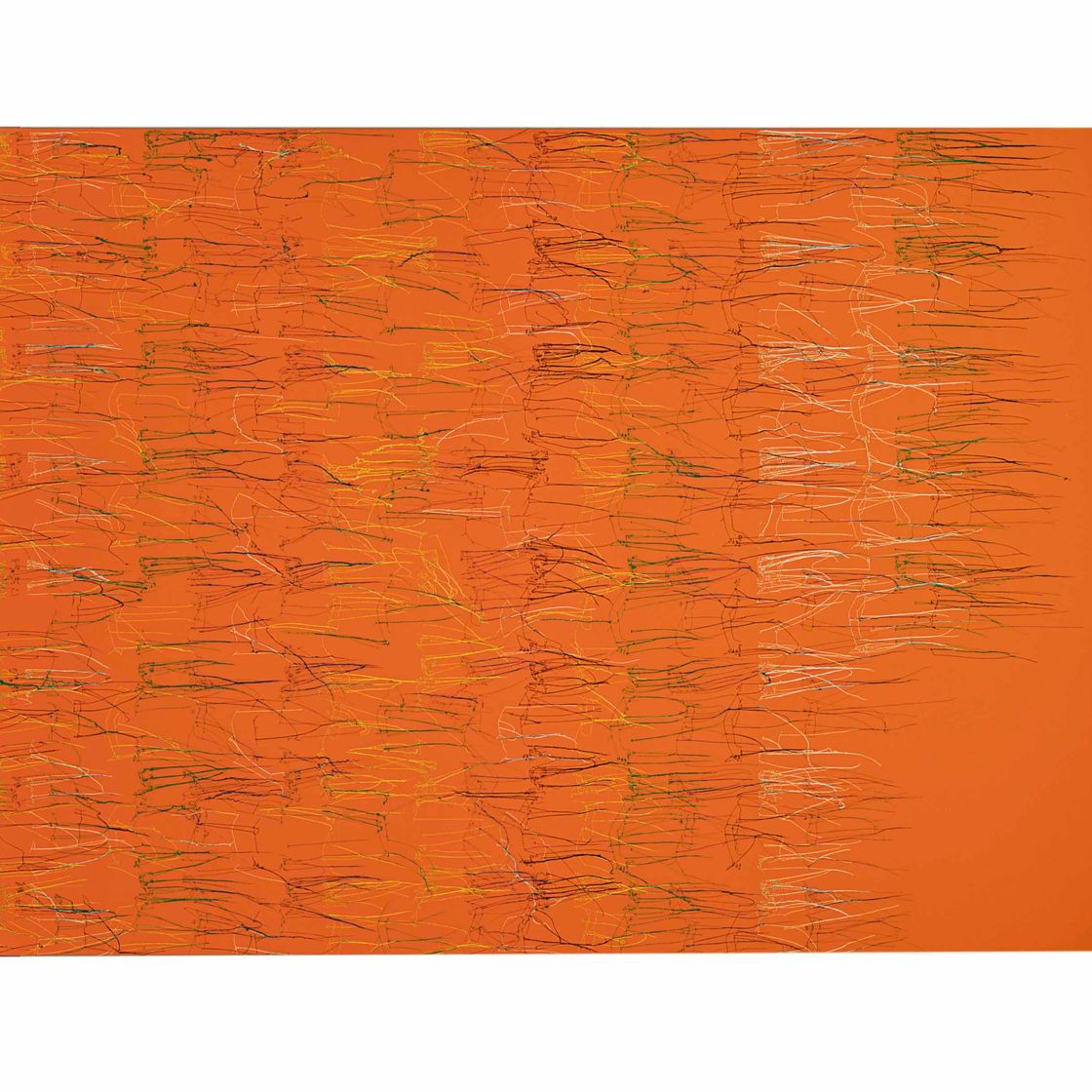 Ghada Amer — Я люблю Милуоки Ла Гранд Оранж