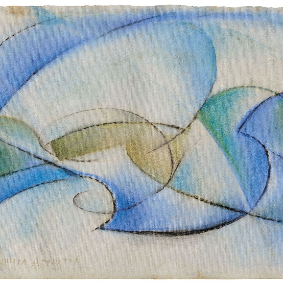 Giacomo Balla — Скорость полета № 2