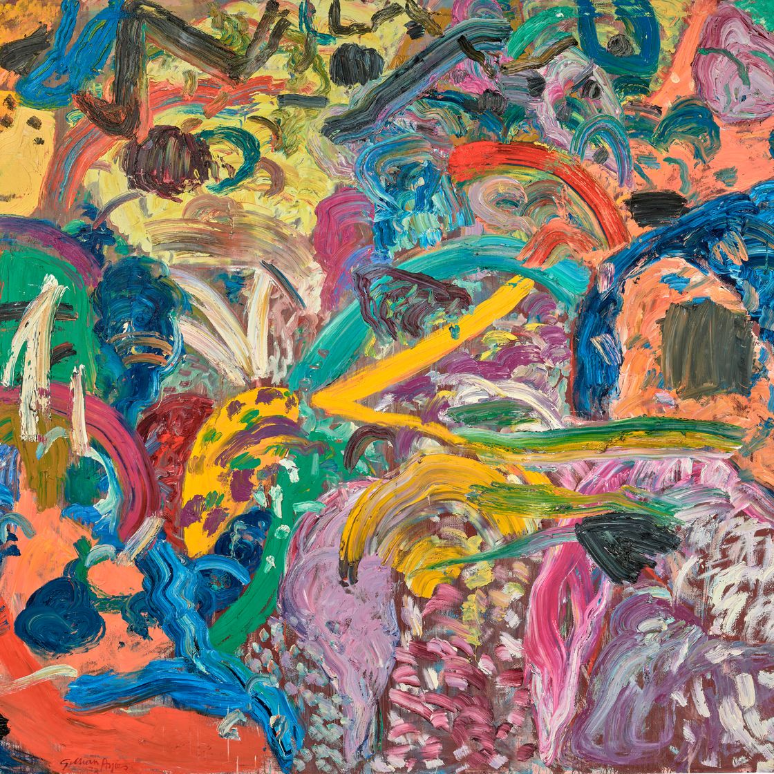 Gillian Ayres — Орфей и Эвридика, изображение 1