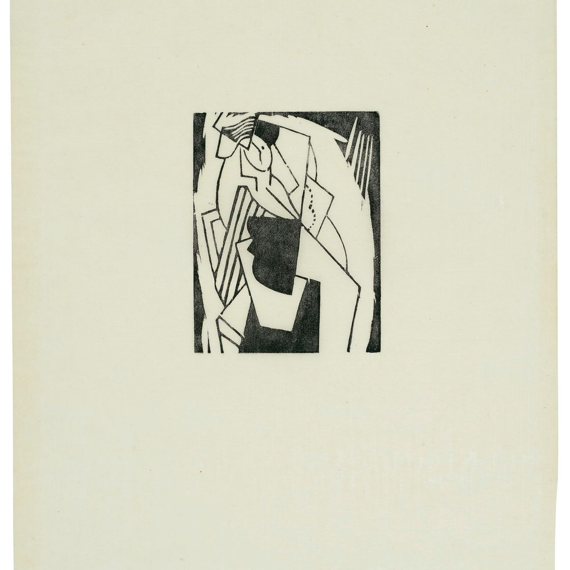 Gino Severini — Женская поза, только вводная часть, изображение 1