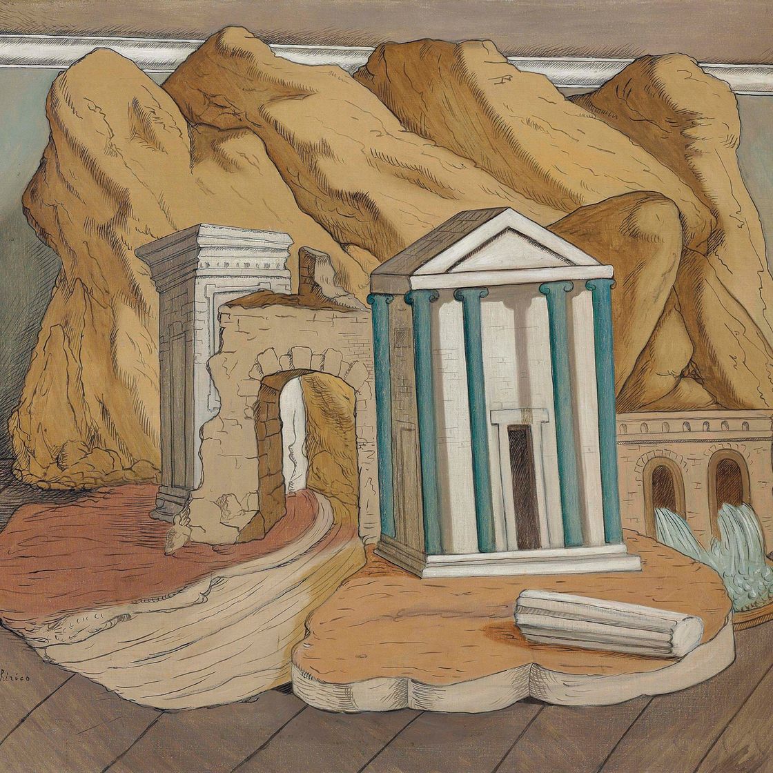 Giorgio de Chirico — Тебес