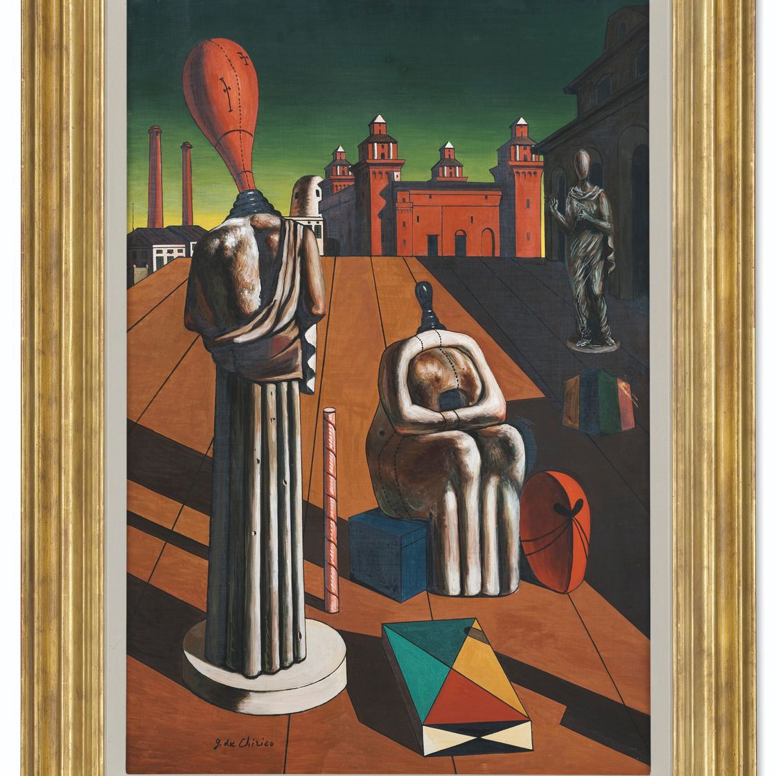Giorgio de Chirico — Le Muse Inquietanti (Беспокойные музы), изображение 2