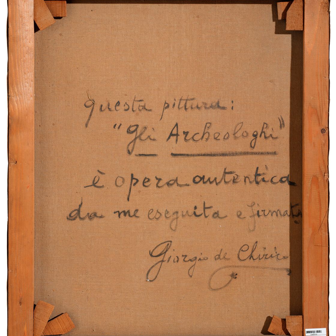 Giorgio de Chirico — Основные археологи, изображение 3