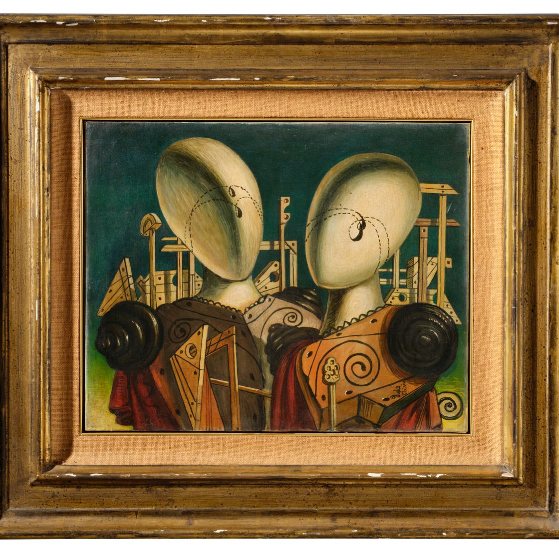 Giorgio de Chirico — Этторе и Андромака, изображение 2