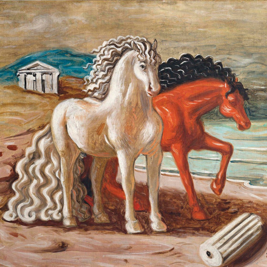 Giorgio de Chirico — Кавалли в Рива-аль-Маре