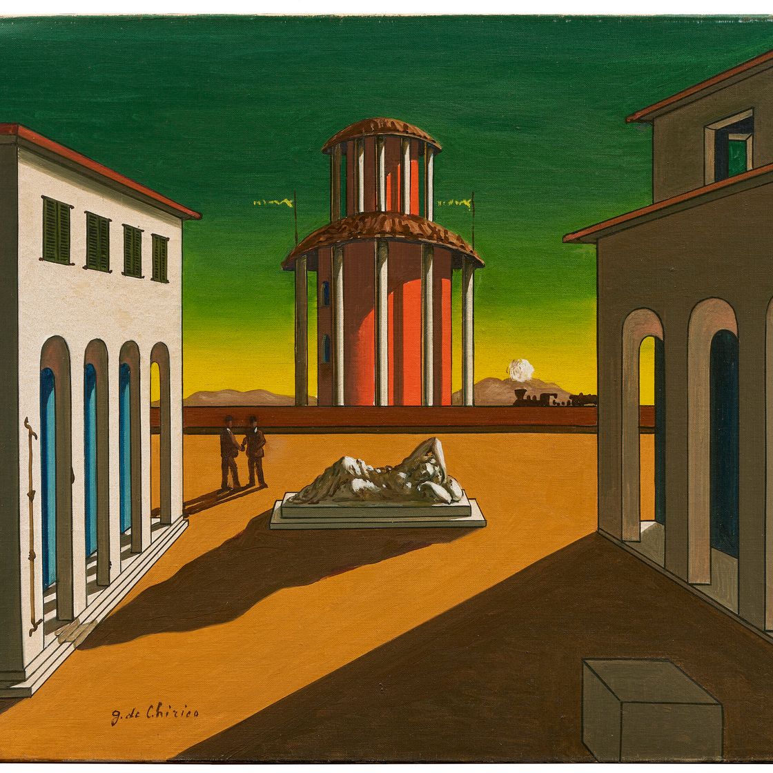 Giorgio de Chirico — Пьяцца д'Италия