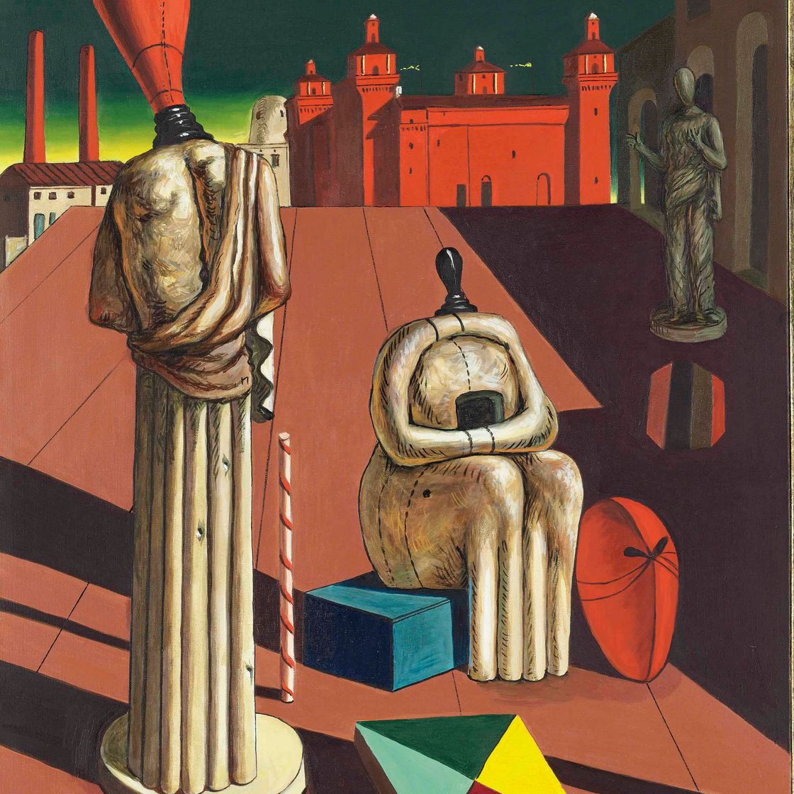 Giorgio de Chirico — Вопрошающая муза