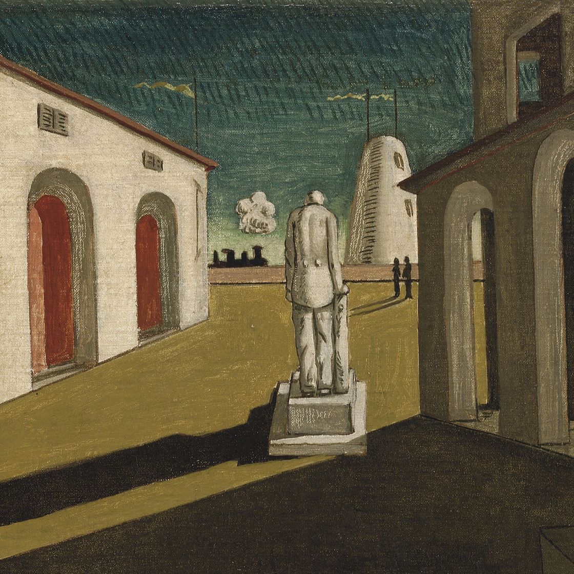Giorgio de Chirico — Политическая площадь Италии